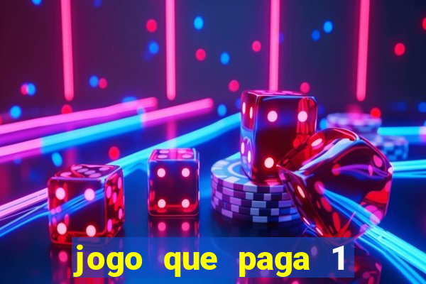 jogo que paga 1 real no pix